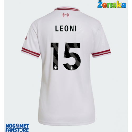 Liverpool Giovanni Leoni #15 Gostujuci Dres za Ženska 2026-27 Kratak Rukav